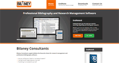 Desktop Screenshot of bilaney-consultants.co.uk